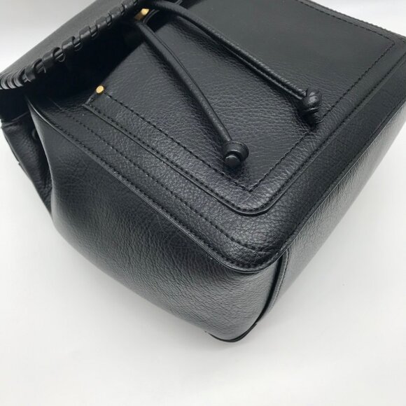 Style & Co Black Whipstitch Backpack - Picture 6 of 10